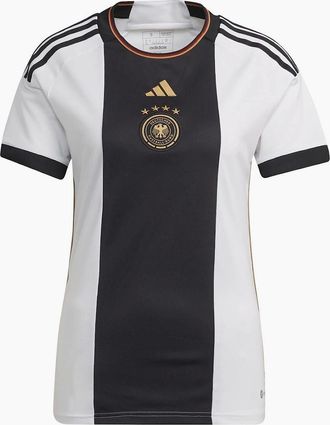 adidas Womens AFC 3 Crew Neck Regular Fit T-Shirt - White - Size: 14