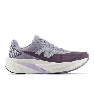 New Balance Womens FuelCell Rebel v5 in Grey Synthetic, size 3.5 Narrow
