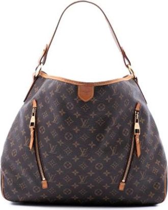 Louis Vuitton Pre-owned Delightful GM - Dames - Vintage Schoudertas - Bruin - ONE Size - Leer - Vintage