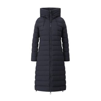 Duno Dames, Mantels, Blauw, Maat: M Polyamide