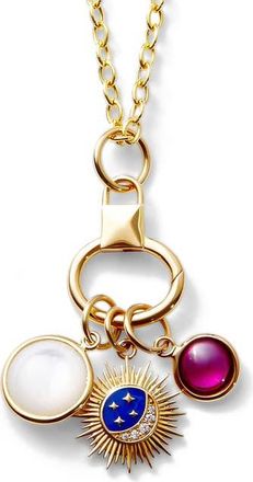 Syna Cosmic Symphony Necklace in Blue at Nordstrom