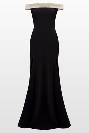 Jenny Packham Enigma Dress in Liquorice at Nordstrom, Size 18 Uk