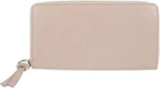 Jimmy Choo London Pre-owned Wallets, female, Pink, Size: ONE SIZE Pre-owned Fabric Wallet