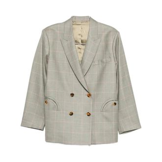 Blaz&eacute; Milano Blazers, female, Gray, Size: 2XS Wool Giacca
