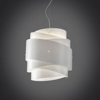 Linea Zero Bea L&aacute;mpara De Suspensi&oacute;n Una Luz Blanco Di&aacute;metro 40x H39 Cm