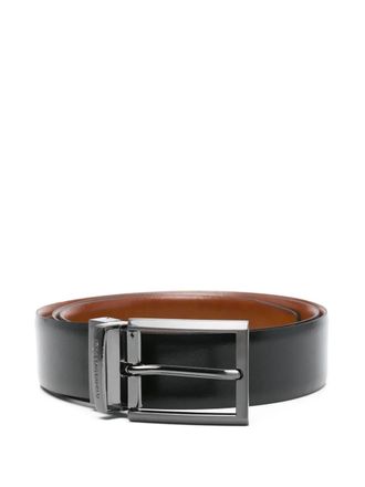 Karl Lagerfeld leather belt - Black