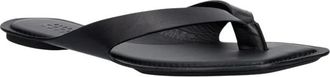 Maison Margiela Flip Flops - Dames - Slippers - Zwart - 38 EU - Leer - Schoenen