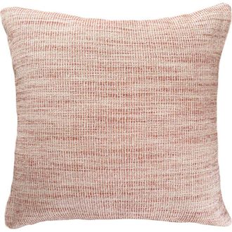 Anaya with Love Seaside Smooth Indoor Outdoor Pillow in Red at Nordstrom, Size 2Ft 0In X 2Ft 0In