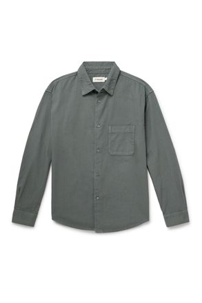 Frame Denim Modern Cotton-Twill Shirt