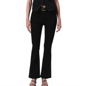 Citizens Of Humanity Lilah High Rise Jean In Plush Black