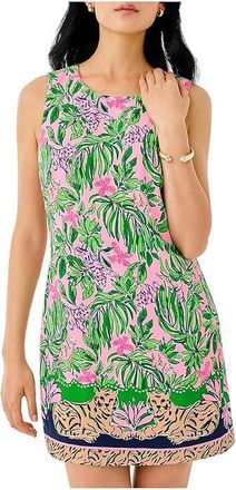 Lilly Pulitzer Edita Shift Womens Dress Conch Shell Pink : 16, Polyester