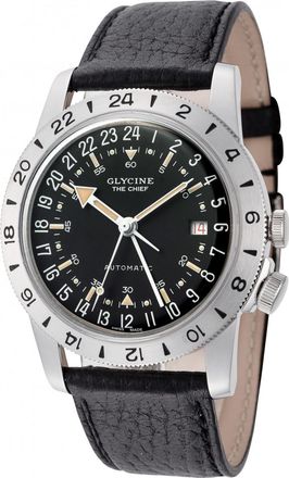Glycine Womens GL0465 Airman Watch - Silver - One Size