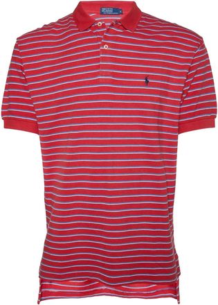 Ralph Lauren striped polo shirt - Red