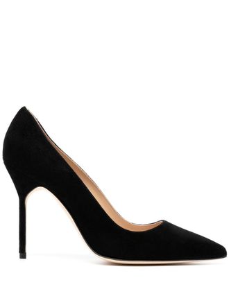 Manolo Blahnik BB 90mm pointed pumps - Black