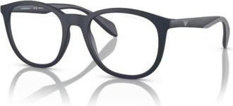 Emporio Armani 4211 Sole Rounded Square Frame Eyeglasses with Interchangeable Lenses