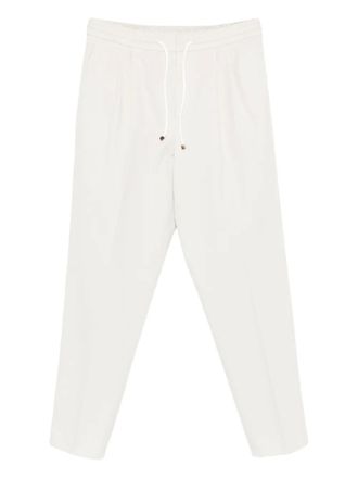 Brunello Cucinelli drawstring trousers - Neutrals