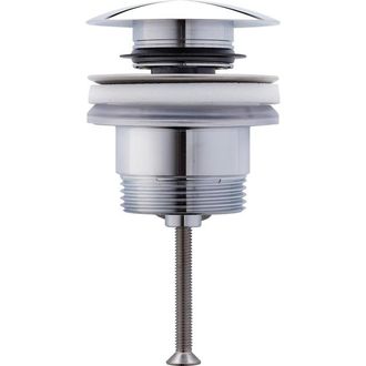 Duravit HappyD push open ventiel chroom