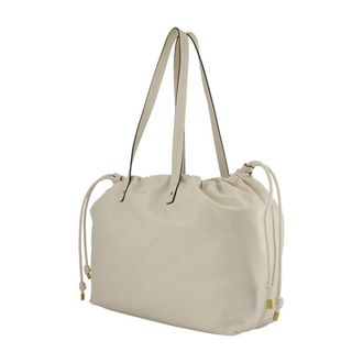 Isabel Marant Womens Silven Shoulder Bag White Lambskin