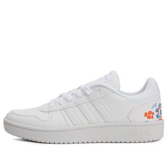 adidas (WMNS) adidas Hoops 2.0 Embroidered White EE5823