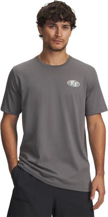 Under Armour Herenberg T-Shirt (Groen, Wit)