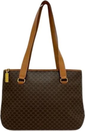 Celine Pre-owned Shoulder Bags, female, Brown, Size: ONE SIZE Pre-owned Vintage Tote Bag
