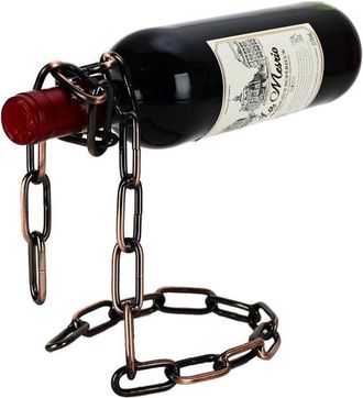 OEM Cadena De Acero Inoxidable Para Sujetar Botellas De Vino: Elegante Soporte Para La Cocina Y Regalo