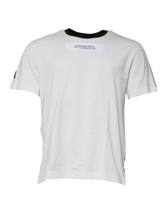 Dolce & Gabbana Multicolor Camouflage Crew Neck Mens T-shirt