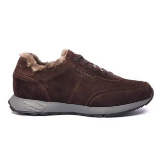 Baldinini Su&egrave;de sneaker - Heren - Schoenen - Bruin - Maat: 41 EU Su&egrave;de