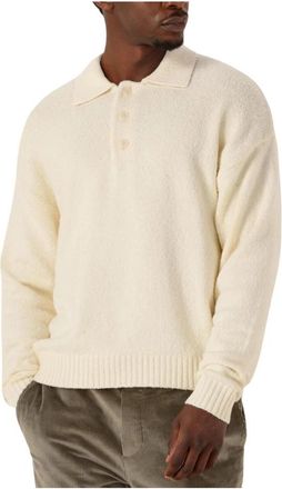 Drykorn Ecru Heren Trui Bekket 422002 - Heren - Ronde hals truien - Beige - XL - Katoen - Truien & Vesten