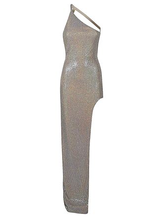 The Sei Womens One Shoulder Long Dress
