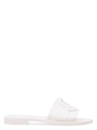サンダル・ミュール MONCLER Women Sandals 4L00130 M4041 20N White Trailgrip White Sandals - Moncler - Women | WE IN STYLE