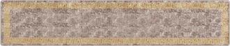 vidaXL Pasillo De Alfombra Marsa Gris 80 X 400 Cm Poli&eacute;ster Y Pvc Vidaxl
