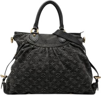 Louis Vuitton Pre-owned Neo Cabby GM - Dames - Vintage Handtas - Zwart - ONE Size - Leer - Vintage