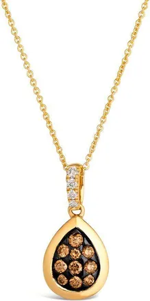 Le Vian Ladies Mini Setting Necklaces set in 14K Honey Gold