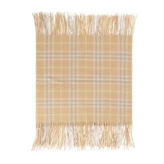 Burberry Winter Scarves, unisex, Beige, Size: ONE SIZE Cashmere Scarf