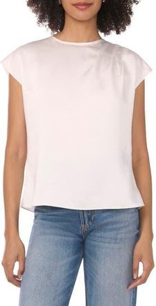 Parker Draped Cap Sleeve Top in New Ivory at Nordstrom Rack, Size Xx-Small