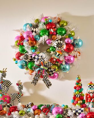 MacKenzie-Childs Confetti Christmas Wreath