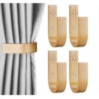 OEM Conjunto De 4 Embarazados Murales En Madera En Forma De U, Adaptados A Rideaux. Caracter&iacute;sticas: Madera, Embellecedores, Rideaux. - Crezuo