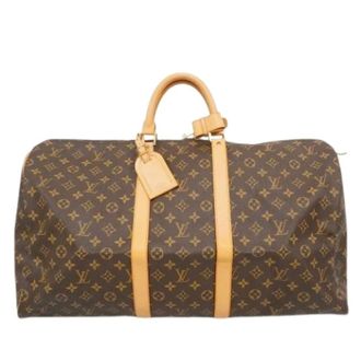 Louis Vuitton Pre-owned Weekend Bags, unisex, Brown, Size: ONE SIZE Pre-owned Boston Bag