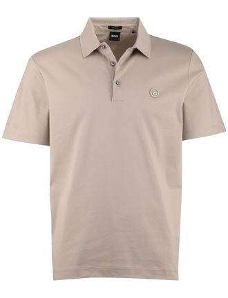 HUGO BOSS Poloshirt BOSS Black C-Parris beige