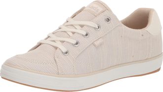Keds Womens Center III Sneakers, Tan Stripe, 8
