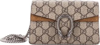 Gucci Dionysus Bag GG Coated Canvas Mini crossbody bag - Grijs