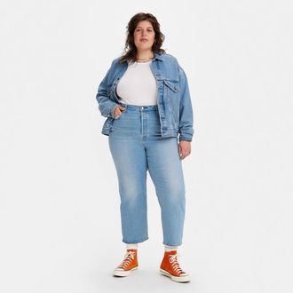 Levi's Plus Jeans Ribcage Straight Ankle