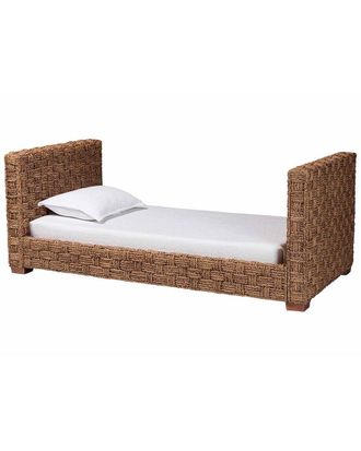 Baxton Studio Rhinos Handwoven Seagrass Daybed