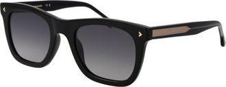Lozza Black Cellulose Acetate Mens Sunglasses
