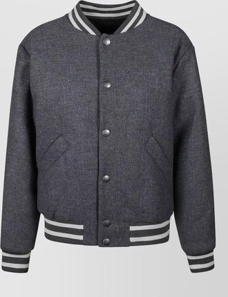 A.P.C. alizee jacket with ribbed collar and cuffs