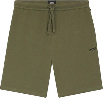 HUGO BOSS Hugo, Casual Shorts, male, Green, Size: XL Pajama Shorts