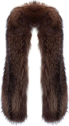S.W.O.R.D 6.6.44 Lange Faux Fur Kraag - Dames - Sjaals - Bruin - ONE Size - Accessoires