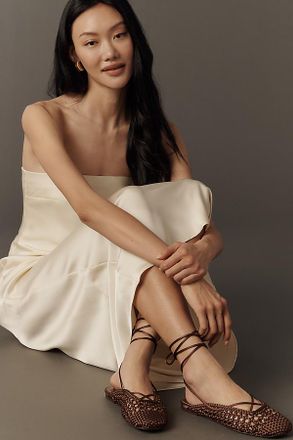 Bibi Lou Kou Ankle-Wrap Mules