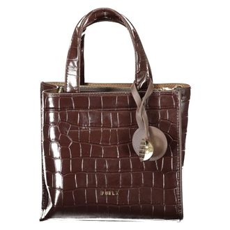Furla Brown Leather Womens Womens Bag